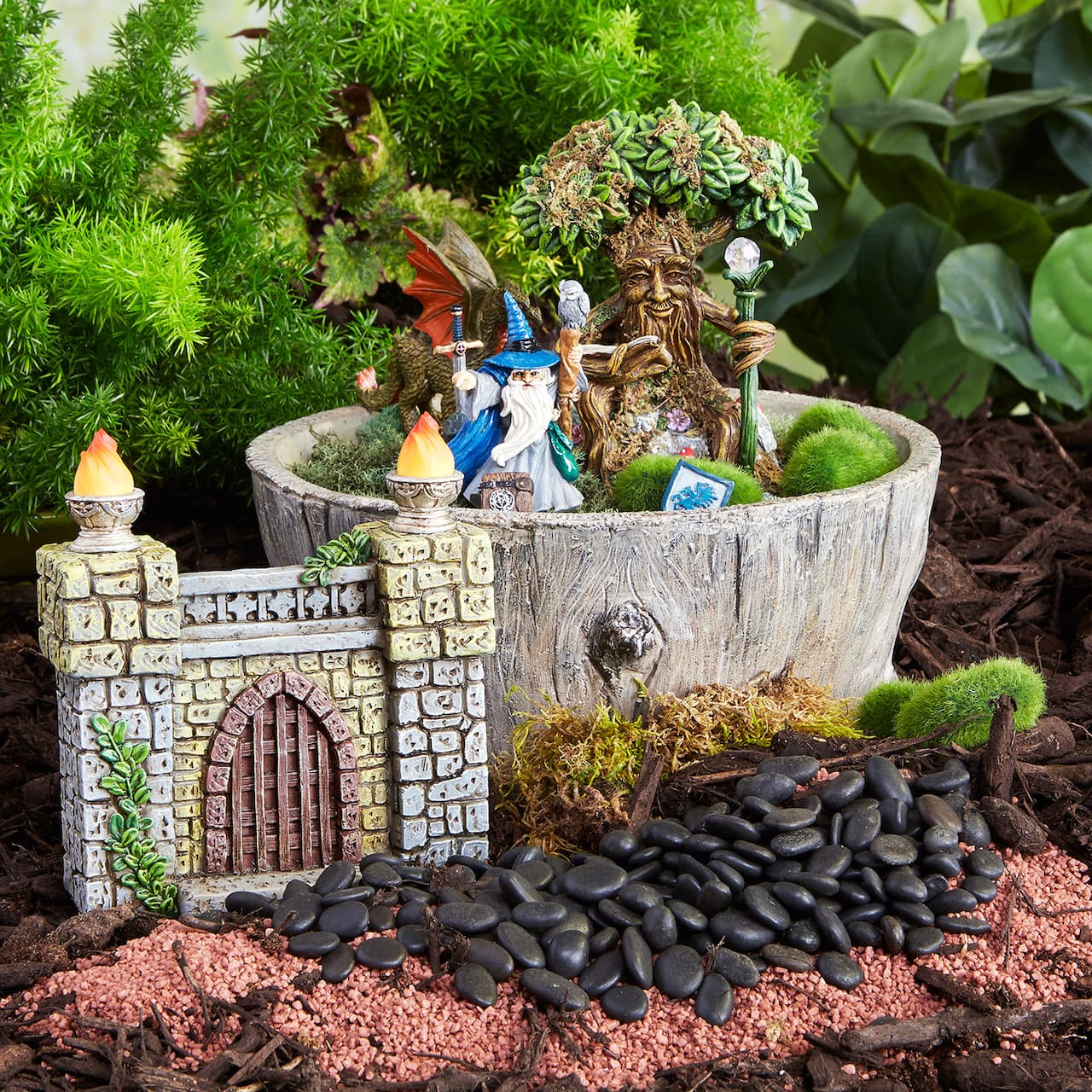 Fairy Tale Knights Miniature Scene